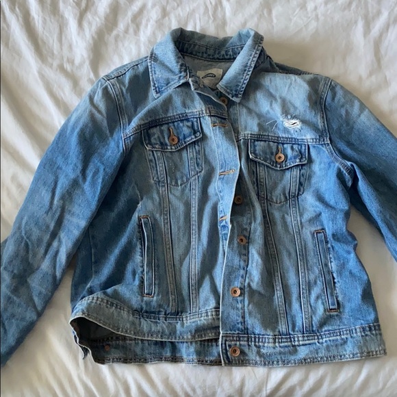 Distressed denim jacket - Picture 1 of 1